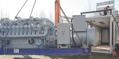 Немецкая ДГУ MTU единичной мощностью 2547 кВт в контейнере для газовой компании "НОВАТЭК" – фото 74 из 74