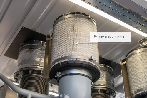 Немецкая ДГУ MTU единичной мощностью 2547 кВт в контейнере для газовой компании "НОВАТЭК" – фото 25 из 74